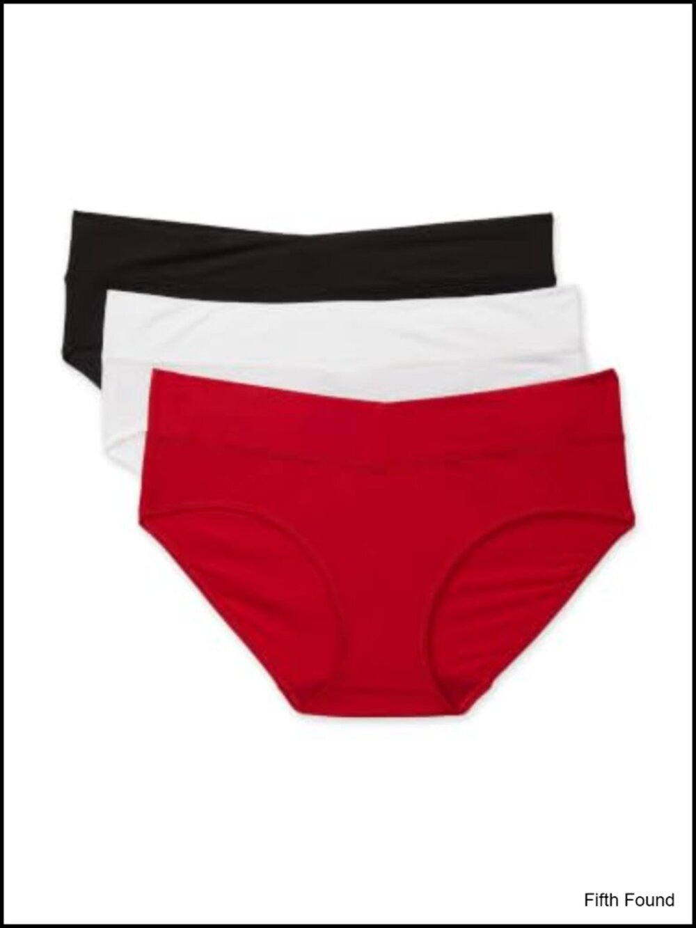 Warner's No Muffin Top Hipster Panties 3 Pack Lace Waistband Lightweight